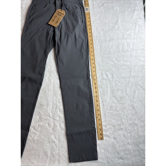 Avalanche Woven Stretch Pant 4 Way Relax Fit Flex Waist Men's Pant Gray 30 X 32 - Picture 2 of 9